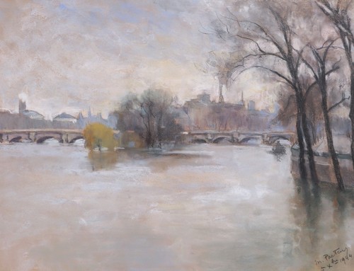 Pastel dessin tableau encadré