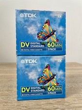 PACK 10 CASSETTES MINI DV TDK