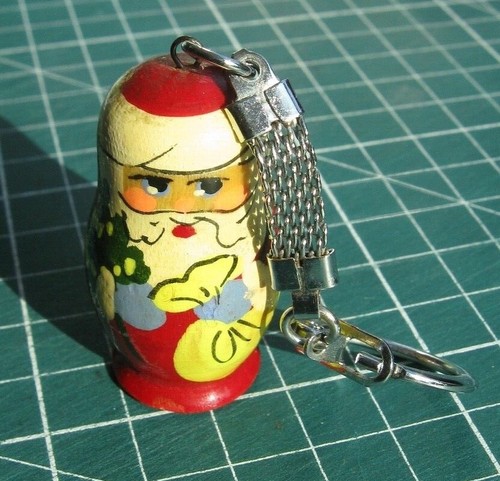 Porte clés père noël - porte-clÉs,
