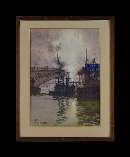 Dessin ancien ernest berthier - dessin,