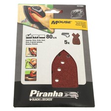 Abrasifs mouse 80g par 5