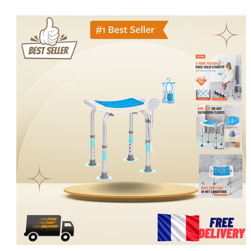 Tabouret douche alu - de,