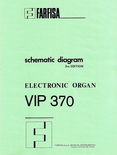 Farfisa vip 370 - 370, organ