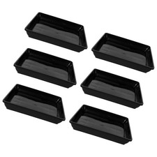  6 Pcs Soucoupe Jardiniere