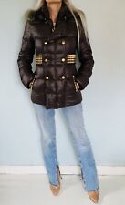 Doudoune duvet et plumes FAITH CONNEXION  col en fourrure de renard - Taille S