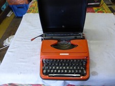 MACHINE A ECRIRE UNDERWOOD COLLECTION VINTAGE ORANGE 70