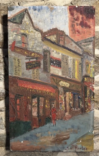 Huile sur toile circa - , 1950
