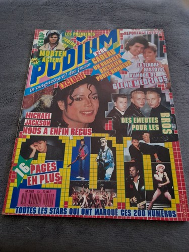 Magazine podium hit 1988 - ",