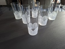 6 Verres A Orangeade Ou Whisky Cristal D'arques Modèle Florence