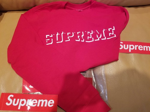 Supreme athletic tee - supreme, l/s