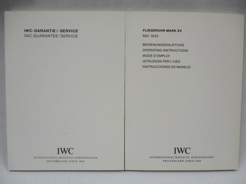 Iwc mark pilot watch ref - iwc, xv