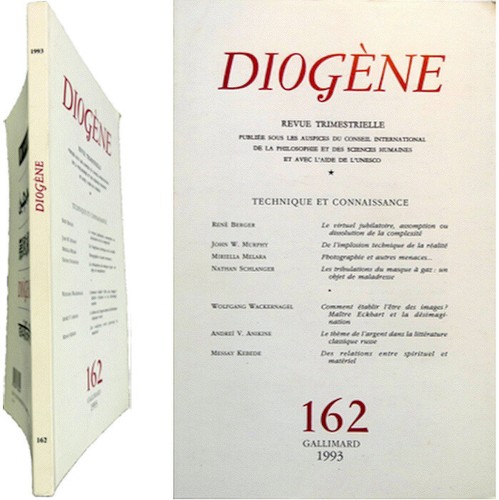 Diogène 162 technique - diogène, n°162