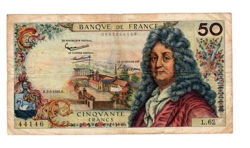 France billet francs - billet,
