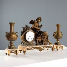 Triptyque de Cheminée Ancien