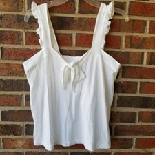 J. Crew Ivory Tank Top