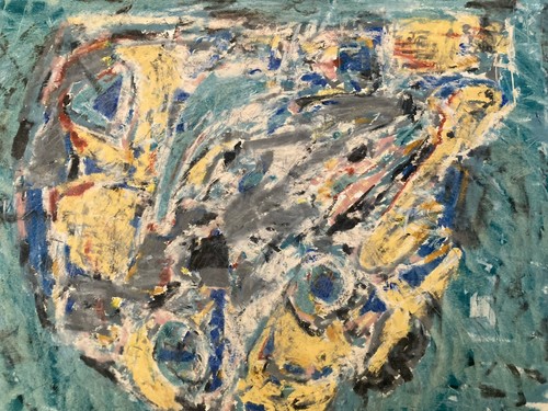 Painting peinture gouache - painting,