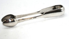 RARE PINCE A SUCRE EN ARGENT MASSIF ORIGINE RUSSIE EPOQUE 19 EME