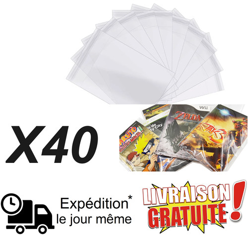 Lot x40 pochettes - pochettes, jeux