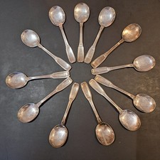 12 petites cuillères art deco