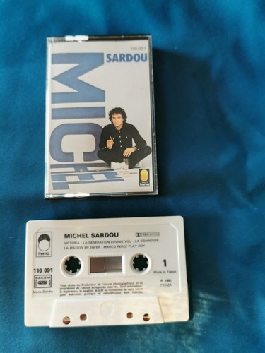 Michel sardou cassette audio - michel,