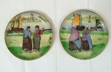 Lot de 2 assiettes murales anciennes St Clément