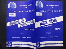 partition NOUS DEUX - PROMENADE AUX CHAMPS ÉLYSÉES - Sidney Béchet  - orchestre
