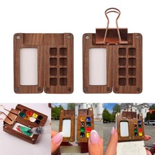 Palette vide boîte de peinture aquarelle conteneur artistes palette de peinture