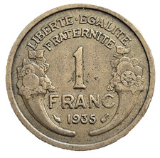 1 franc Morlon 1935