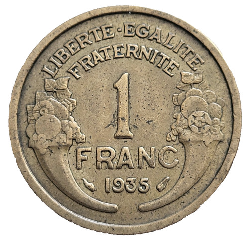 Franc morlon 1935 - franc,