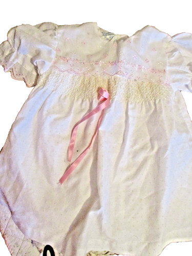 Robe blanche vintagplumetis - robe,