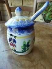 Arts de la table Moutardier faïence de Pornic MBFA décor breton Dinard