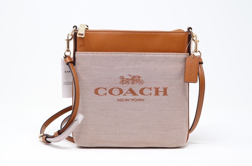 Nwt coach kitt jacquard and - coach,
