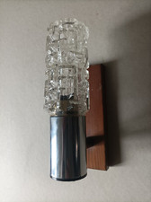 Applique Retro 1960 60 Vintage bois verre TARGETTI SANKEY