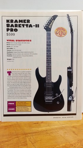 Kramer baretta pro - ii, review