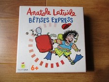 Jeu de cartes  Anatole Latuile Bêtises express