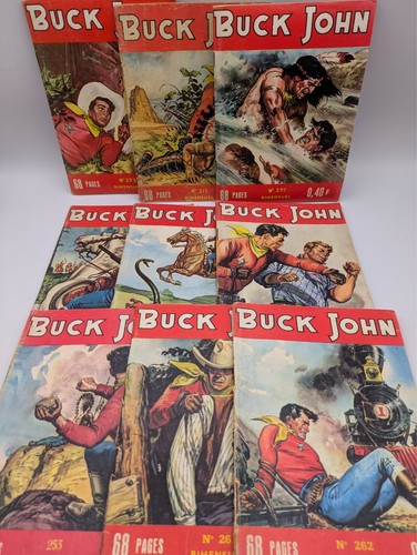 Lot revues buck john - lot, 9