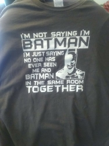 Batman tee shirt men - 's,   