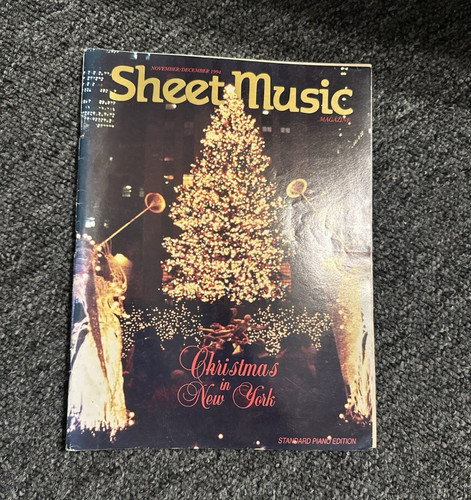 Sheet music magazine nov dec - music,