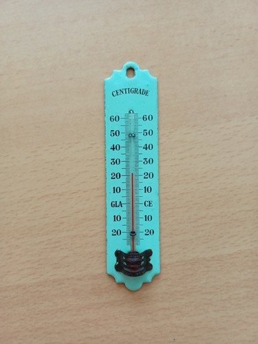 Thermomètre centigrade vert - centigrade,