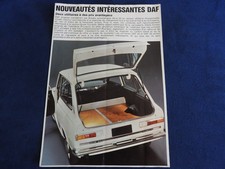 catalogue depliant daf 44 / 55  1972