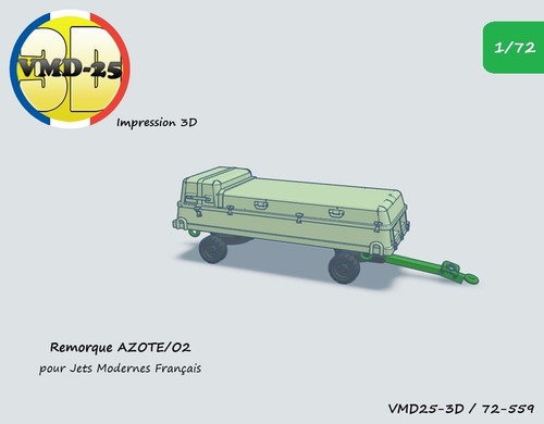 Remorque azote o2 pour - o2,