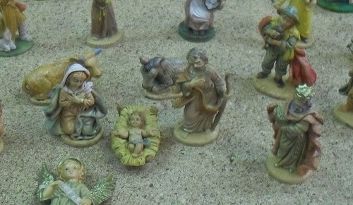 Crèche pastorale au - crèche, 6