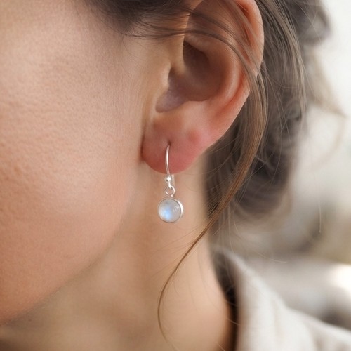 Boucles oreilles pierre de - boucles,