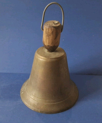 Ancienne cloche main - ancienne,