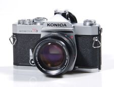 REFLEX 35mm KONICA : KONICA AUTOREFLEX T3 - KONICA T3 + HEXANON 1,4/50mm