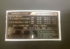 GL1000/1100 -TIRE INFO