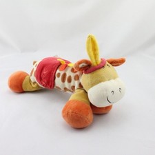 Doudou girafe indien tente CATIMINI - 20504