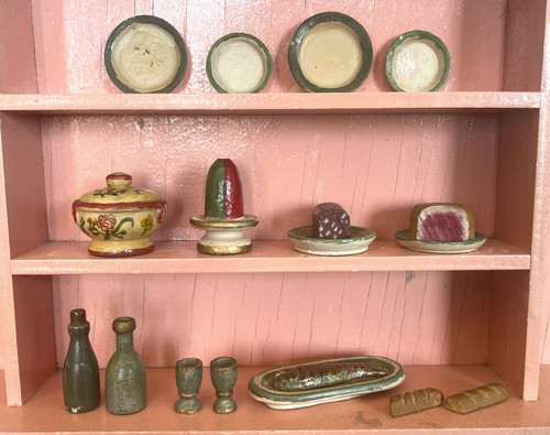 Poupee ancienne epicerie - epicerie,