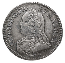 France - Louis XV, 1/5 d'Ecu
