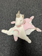 DOUDOU ET COMPAGNIE Licorne blanche Arc En Ciel